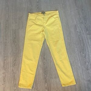 Karen Kane Yellow Skinny Jeans